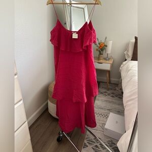 Club Monaco tiered dress NEW